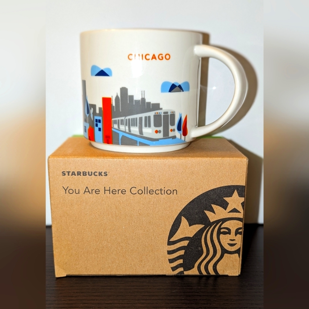 Starbucks You Are Here Collection Mug Chicago